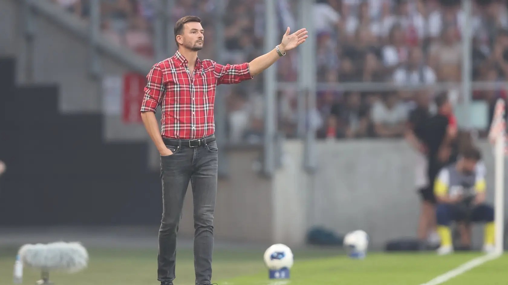 Na snímke slovenský tréner Michal Gašparík z Górniku Zabrze.
