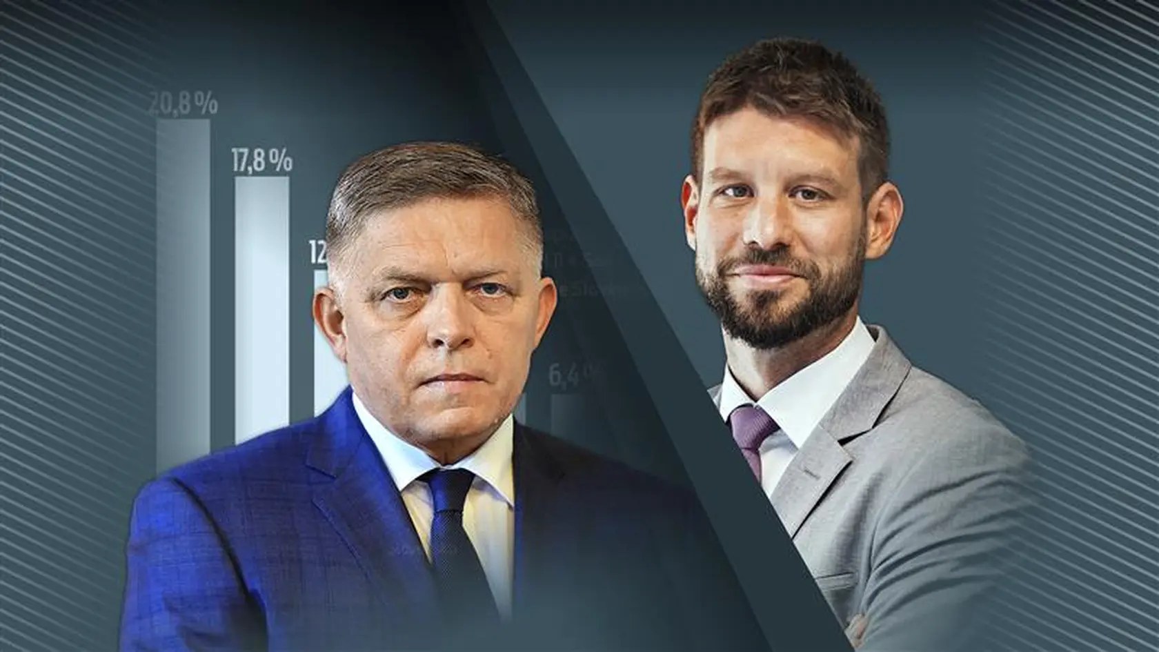 So zostavením vlády by to nemal jednoduché Robert Fico ani MIchal Šimečka.